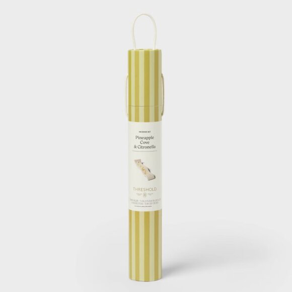 Pineapple Cove & Citronella Scented Incense & Holder by Threshold - Picture 1 of 2